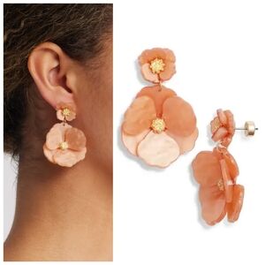 NORDSTROM Pansy Drop Earrings